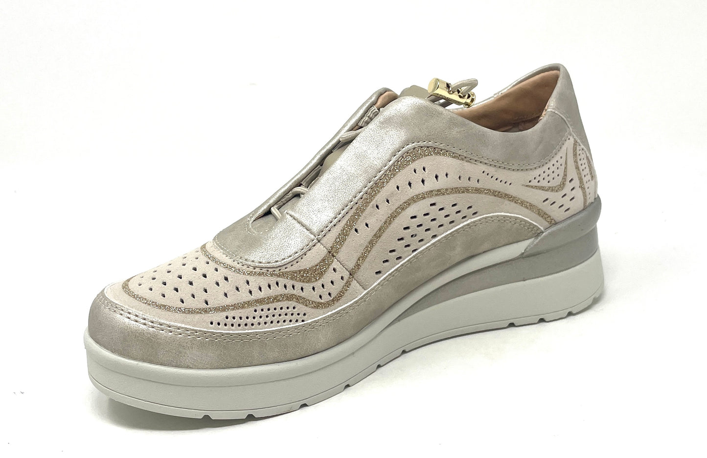 SNEAKERS STONEFLY DONNA PLATINO - 221039 LAM