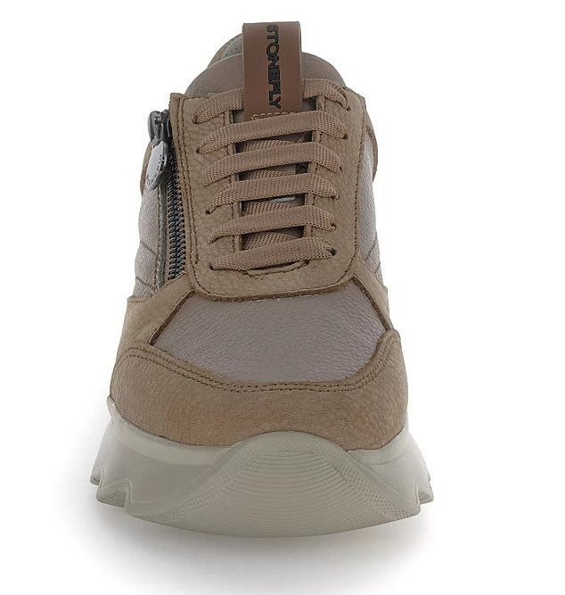 SNEAKERS STONEFLY DONNA BEIGE - 221710 TIMB