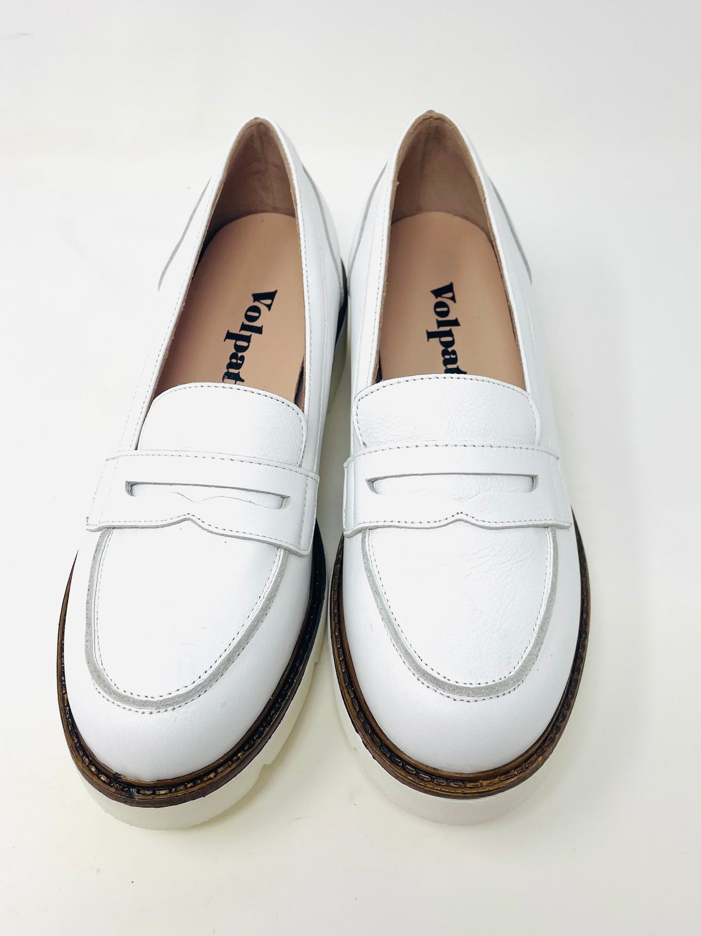 MOCASSINO VOLPATO DONNA BIANCO - 2399 BIAN