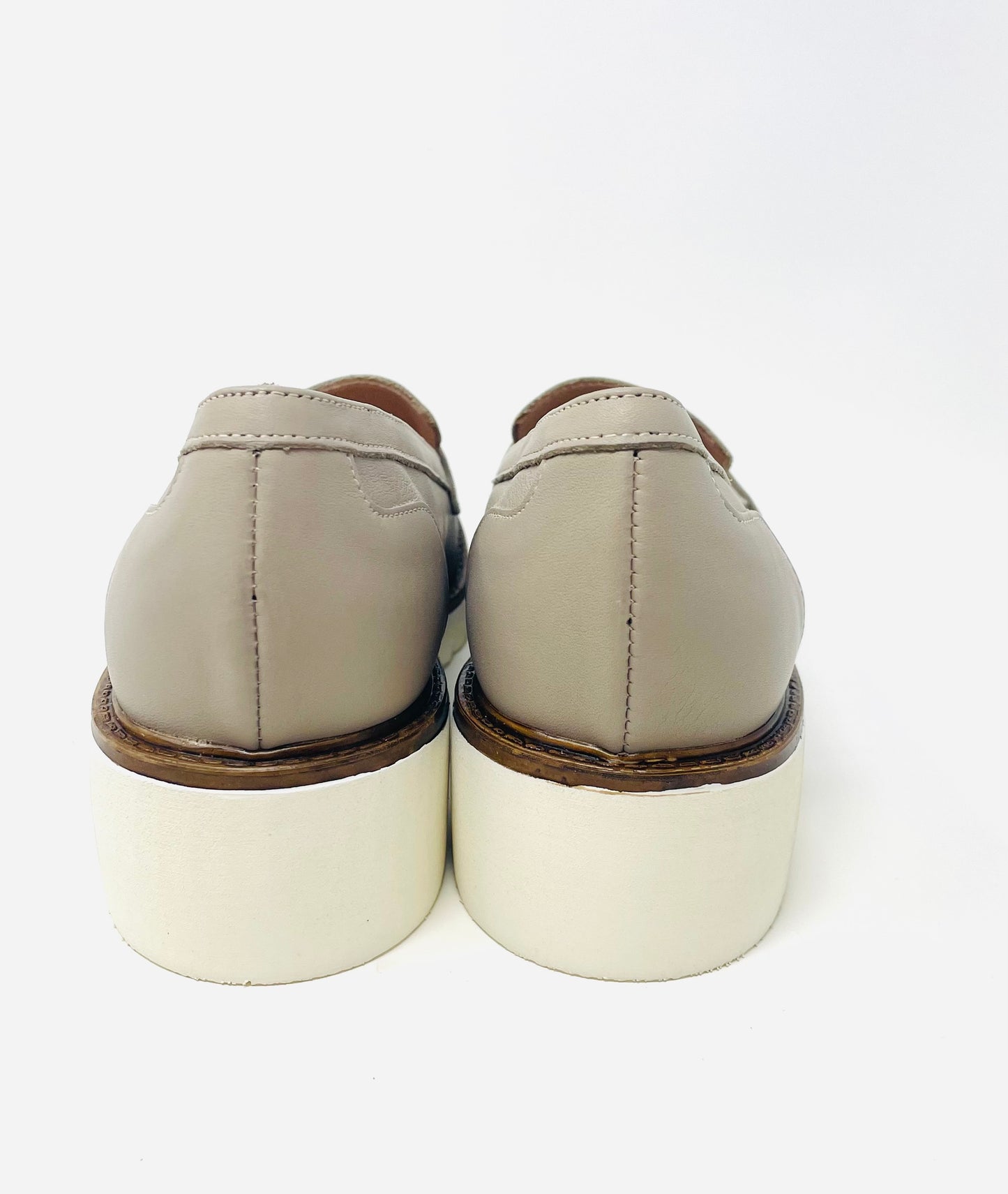 MOCASSINO VOLPATO DONNA BEIGE - 2399 CORDA