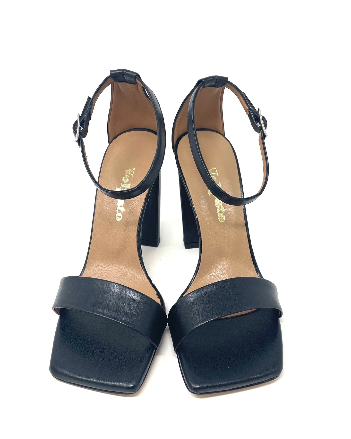 SANDALI CON TACCO VOLPATO DONNA NERO - 241SFT NERO