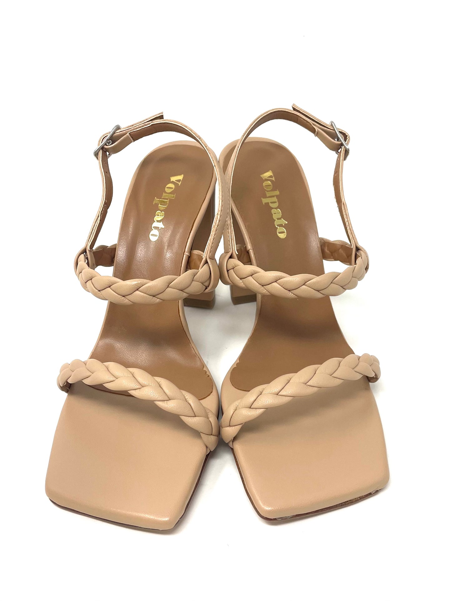 SANDALI CON TACCO VOLPATO DONNA NUDE - 243SFT NUDE