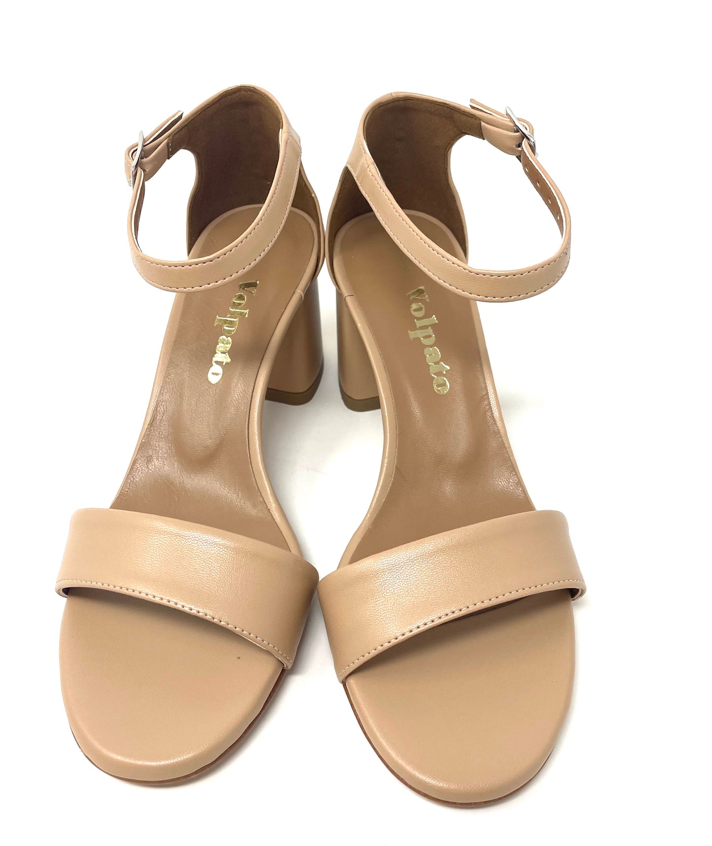 SANDALI CON TACCO VOLPATO DONNA NUDE - 247SFT NUDE