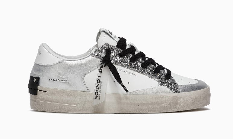 SNEAKERS CRIME  LONDON DONNA ARGENTO - 26102 ARG