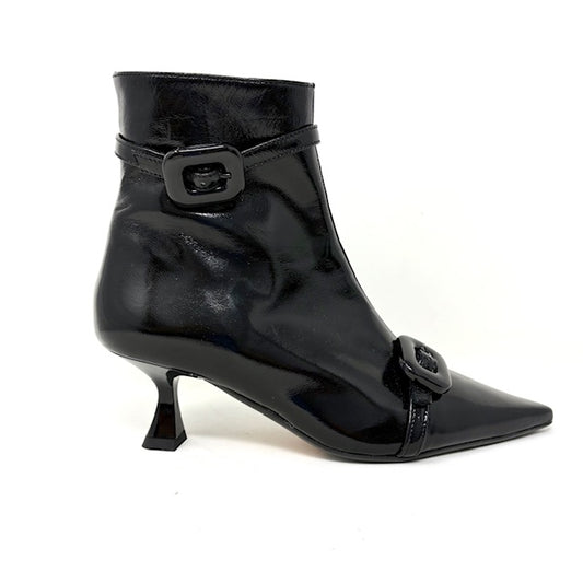 TRONCHETTI CON TACCO VOLPATO DONNA NERO - 2620 NERO