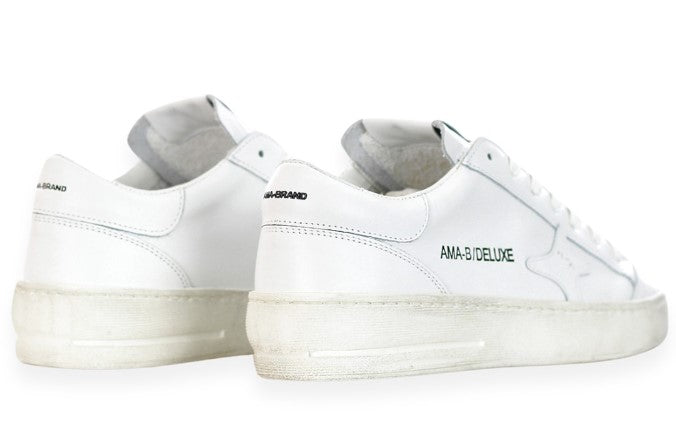 SNEAKERS AMA BRAND UOMO BIANCO - 2778 BIANCO