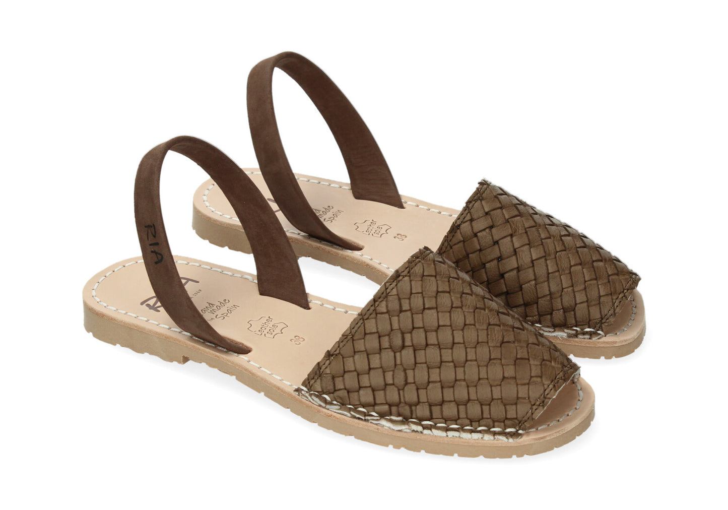 SANDALI RIA MENORCA DONNA MARRONE - 27803 3054