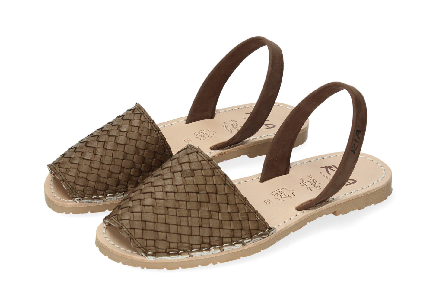 SANDALI RIA MENORCA DONNA MARRONE - 27803 3054