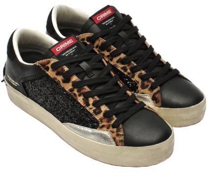 SNEAKERS CRIME  LONDON DONNA NERO - 28002 NERO