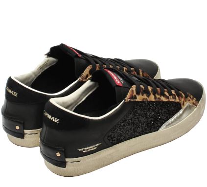 SNEAKERS CRIME  LONDON DONNA NERO - 28002 NERO