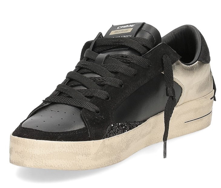 SNEAKERS CRIME  LONDON DONNA NERO - 28104 20