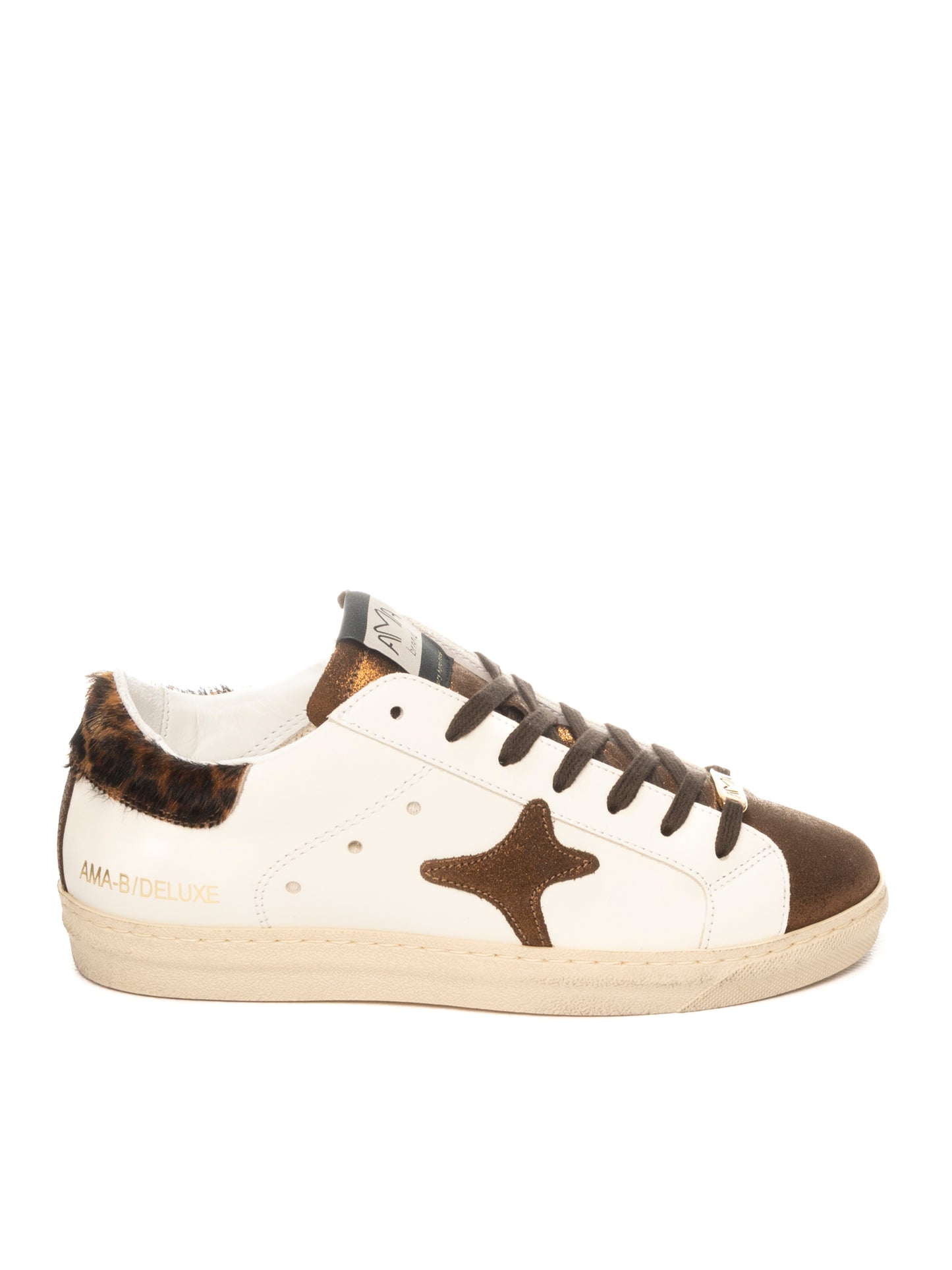 SNEAKERS AMA BRAND DONNA MARRONE - 2908 MA