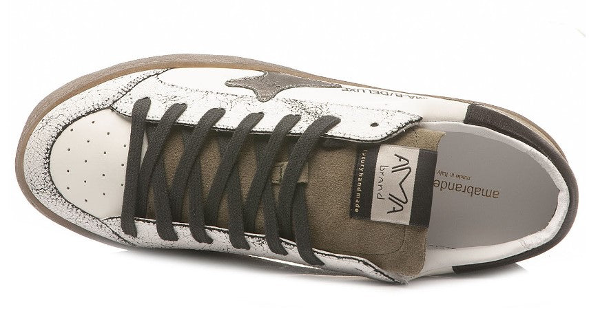 SNEAKERS AMA BRAND UOMO BIANCO - 2956 BIAN