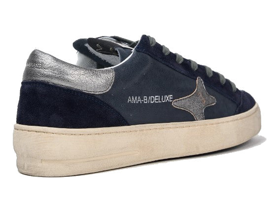 SNEAKERS AMA BRAND UOMO BLU - 2965S BLU