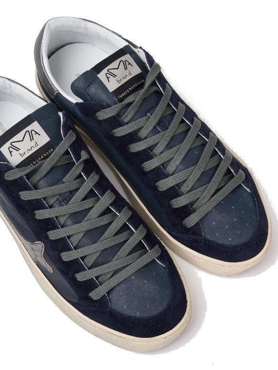 SNEAKERS AMA BRAND UOMO BLU - 2965S BLU