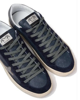 SNEAKERS AMA BRAND UOMO BLU NOTTE - 2965 NERO