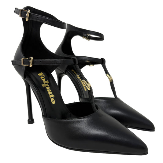 DECOLLETE VOLPATO DONNA NERO - 2974VIT NERO