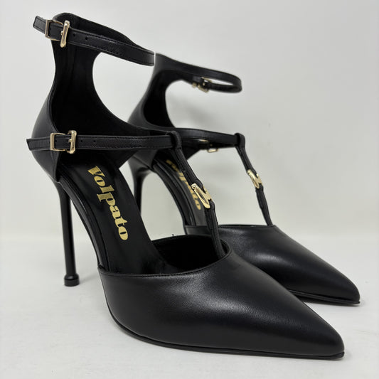 DECOLLETE VOLPATO DONNA NERO - 2974VIT NERO