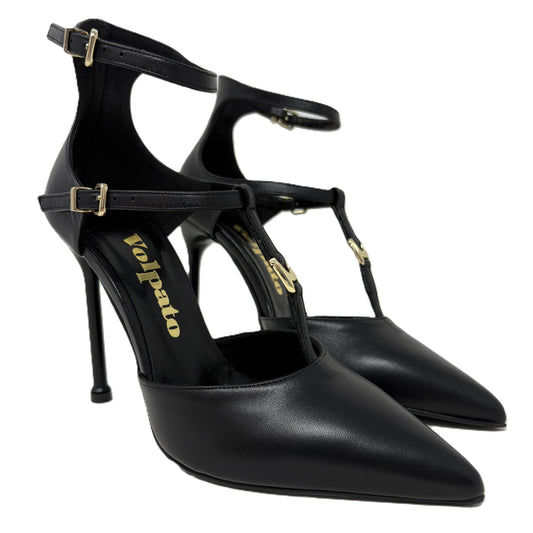 DECOLLETE VOLPATO DONNA NERO - 2974VIT NERO