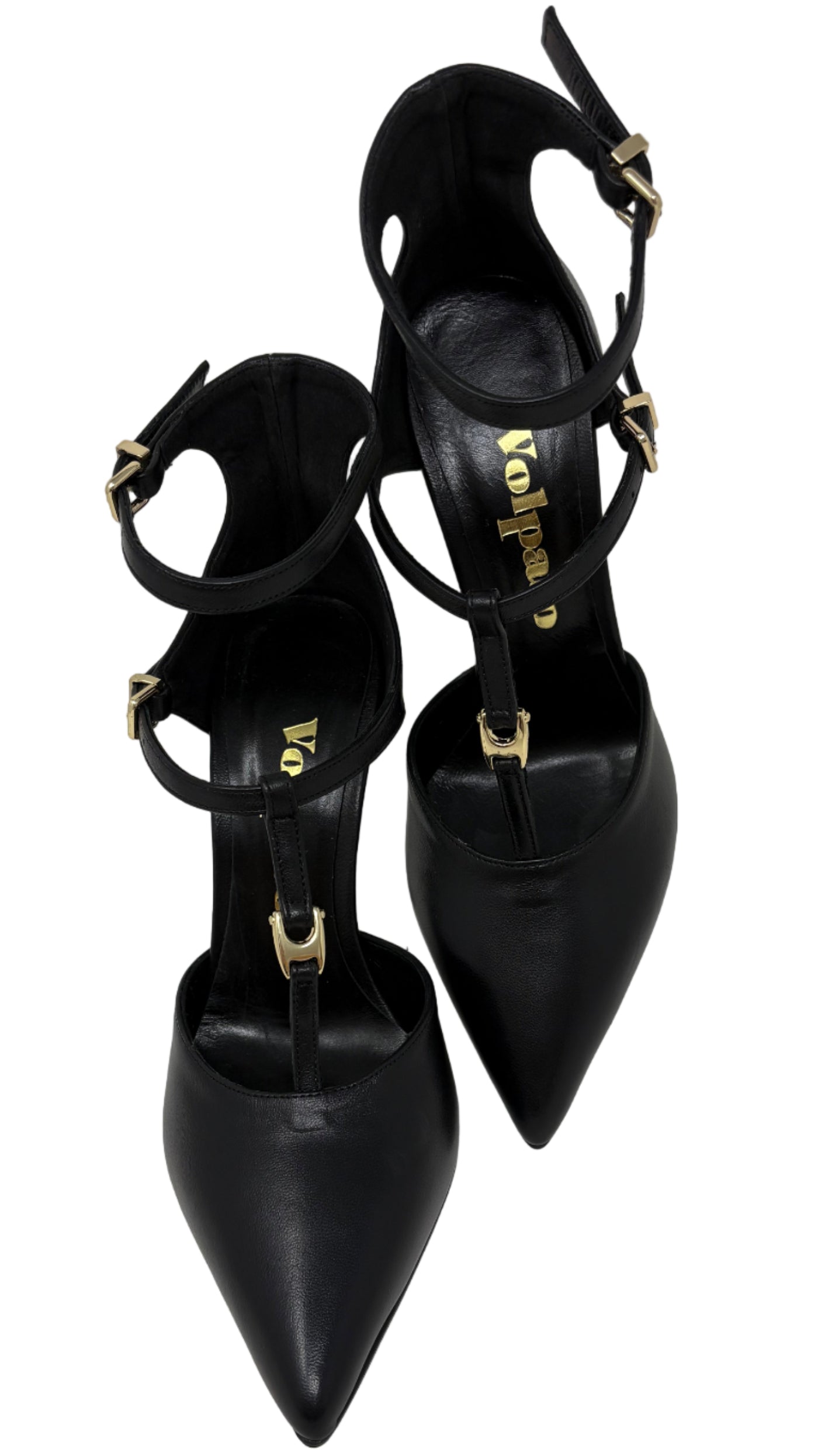 DECOLLETE VOLPATO DONNA NERO - 2974VIT NERO