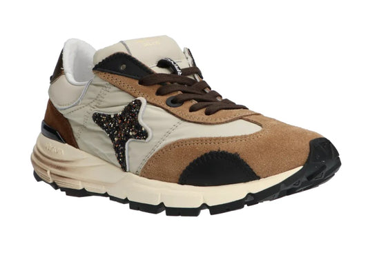 SNEAKERS AMA BRAND DONNA MARRONE - 3017 MA