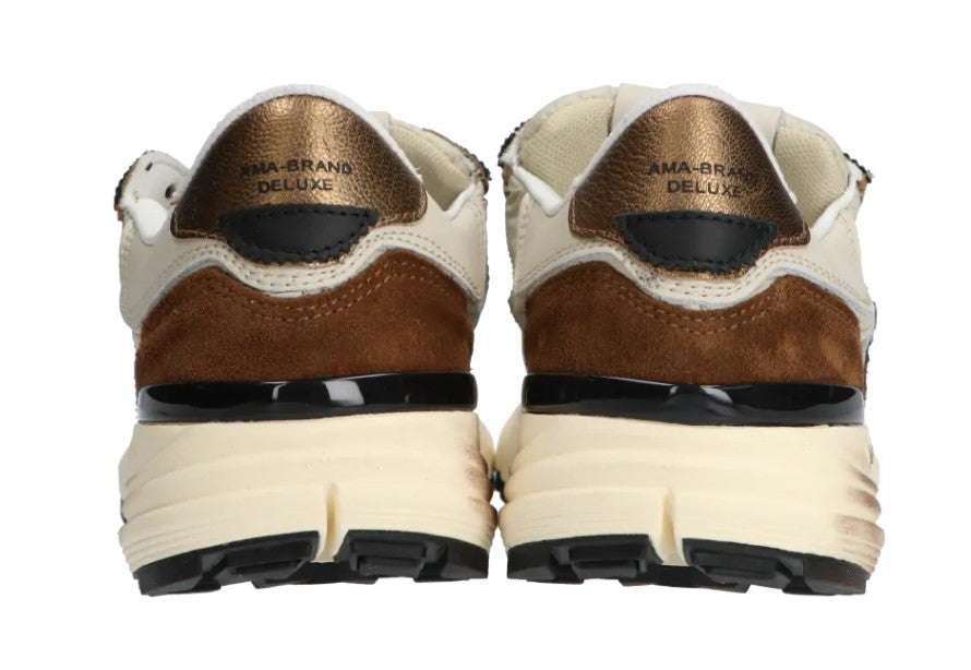 SNEAKERS AMA BRAND DONNA MARRONE - 3017 MA