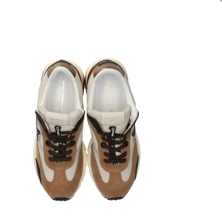 SNEAKERS AMA BRAND DONNA MARRONE - 3017 MA