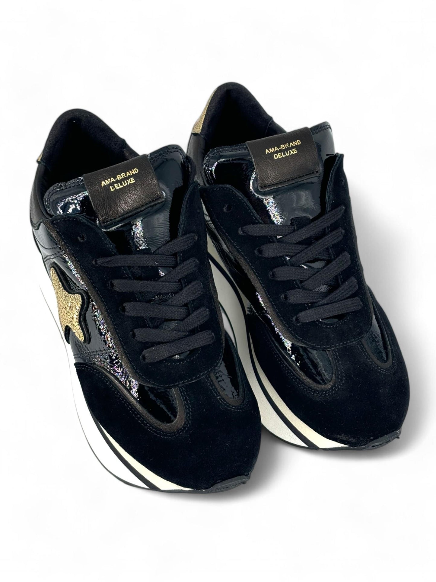 SNEAKERS AMA BRAND DONNA NERO - 3053 NERO