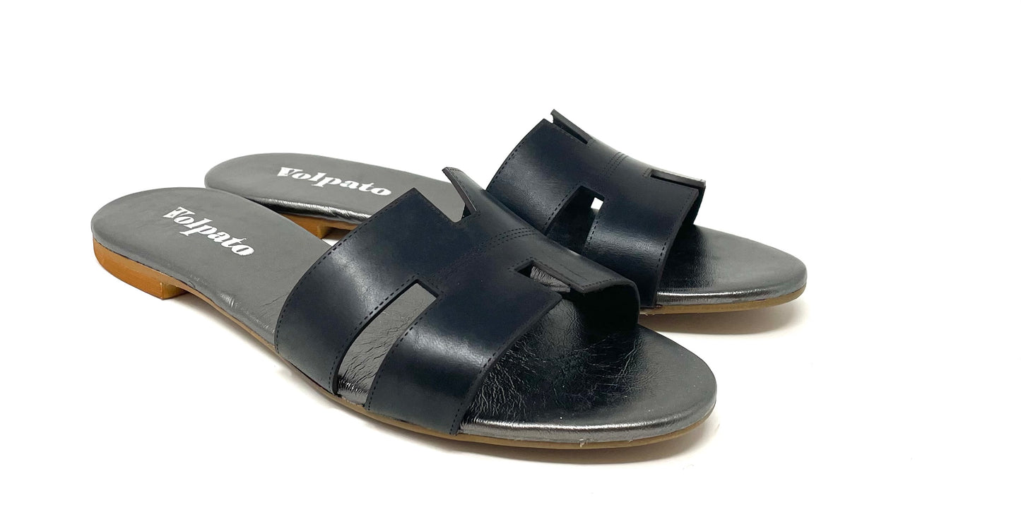 SANDALI BASSI VOLPATO DONNA NERO - 3070 NERO