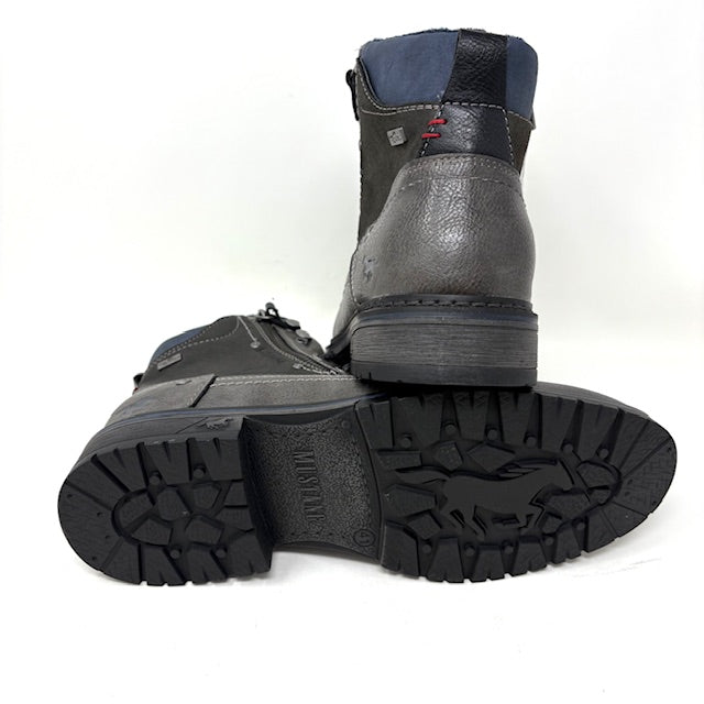 POLACCO MUSTANG UOMO GRIGIO - 31006 GREY