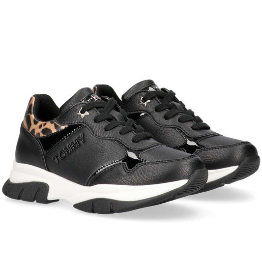 SCARPA TOMMY HILFIGER DONNA NERO - 31173 NERO