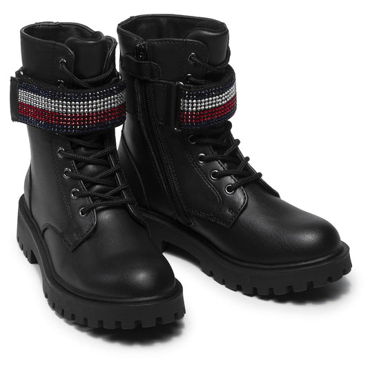 TRONCHETTO TOMMY HILFIGER DONNA NERO - 31196 NERO