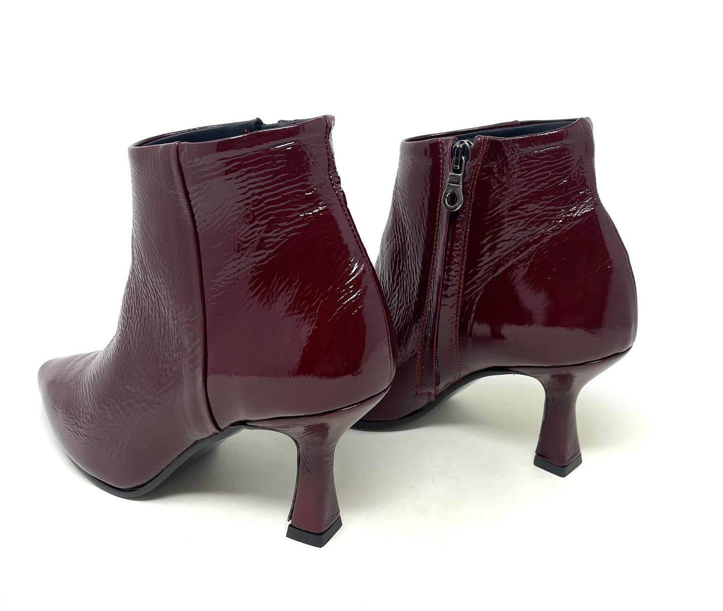 TRONCHETTI CON TACCO VOLPATO DONNA BORDEAUX - 3170NAP BOR