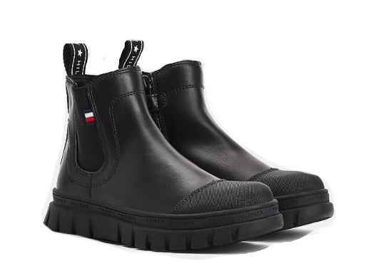 TRONCHETTO TOMMY HILFIGER BAMBINO NERO - 32025 NERO