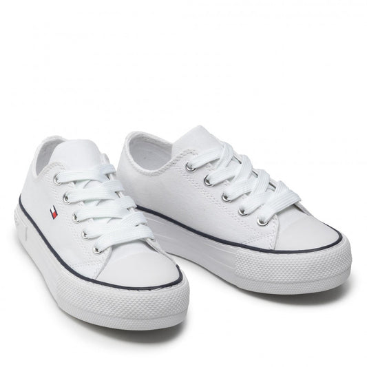 SNEAKERS TOMMY HILFIGER DONNA BIANCO - 32118 BIA