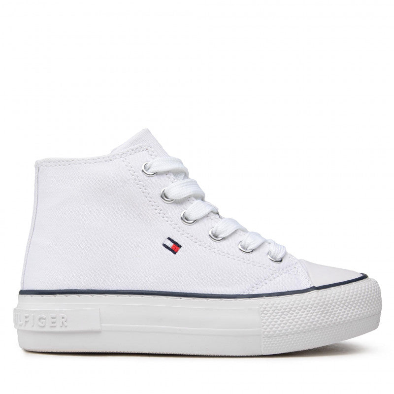 SNEAKERS TOMMY HILFIGER DONNA BIANCO - 32119 BIA