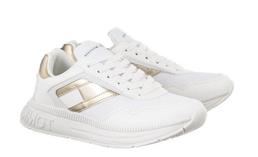 SNEAKERS TOMMY HILFIGER DONNA BIANCO - 32167 BI/PL