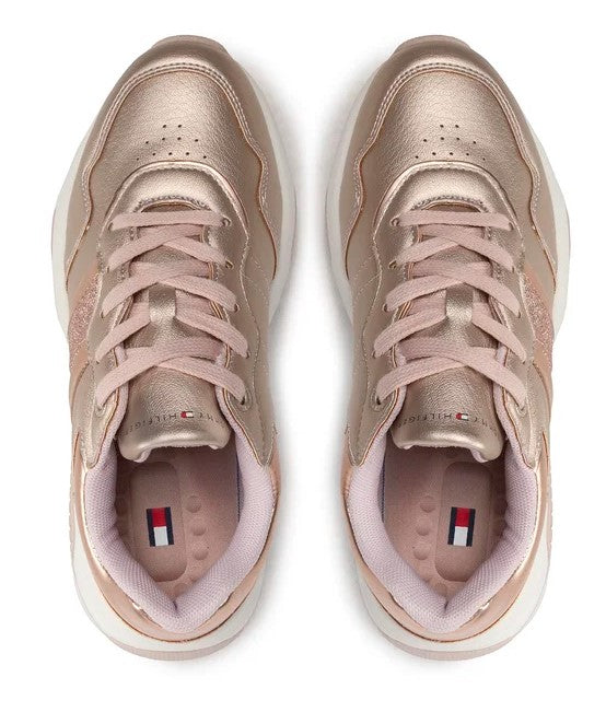 SNEAKERS TOMMY HILFIGER DONNA ROSE GOLD - 32354 ORO