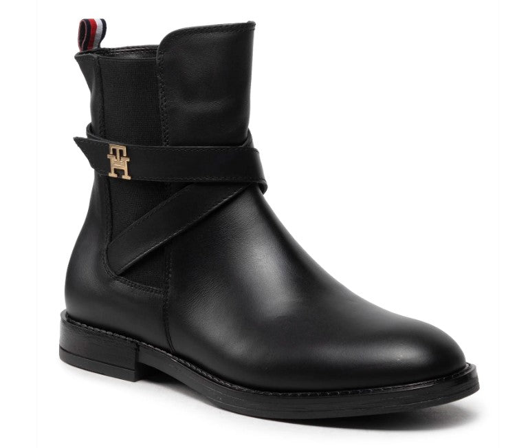 TRONCHETTI BASSI TOMMY HILFIGER DONNA NERO - 32421 NERO