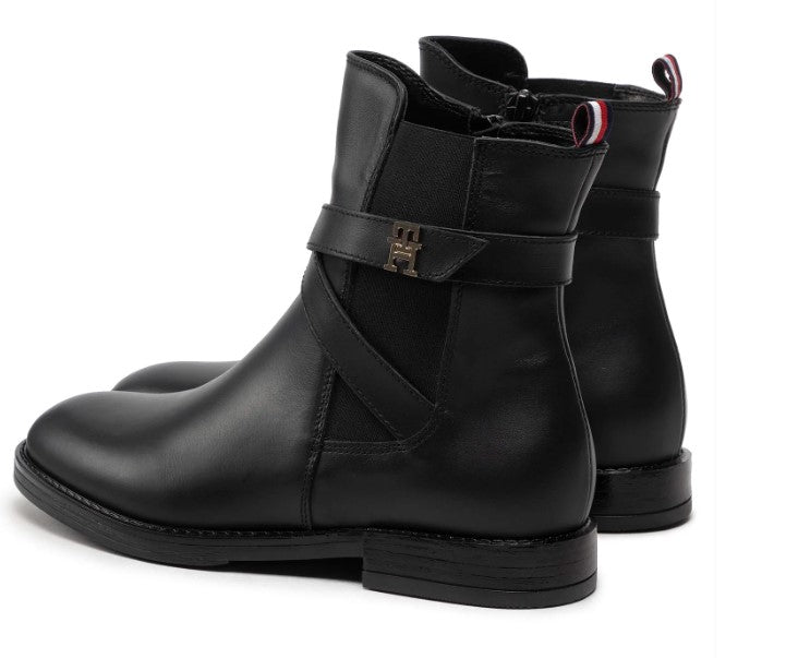 TRONCHETTI BASSI TOMMY HILFIGER DONNA NERO - 32421 NERO