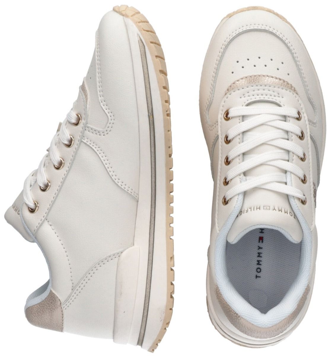 SNEAKERS TOMMY HILFIGER DONNA BIANCO - 33228 BIANC