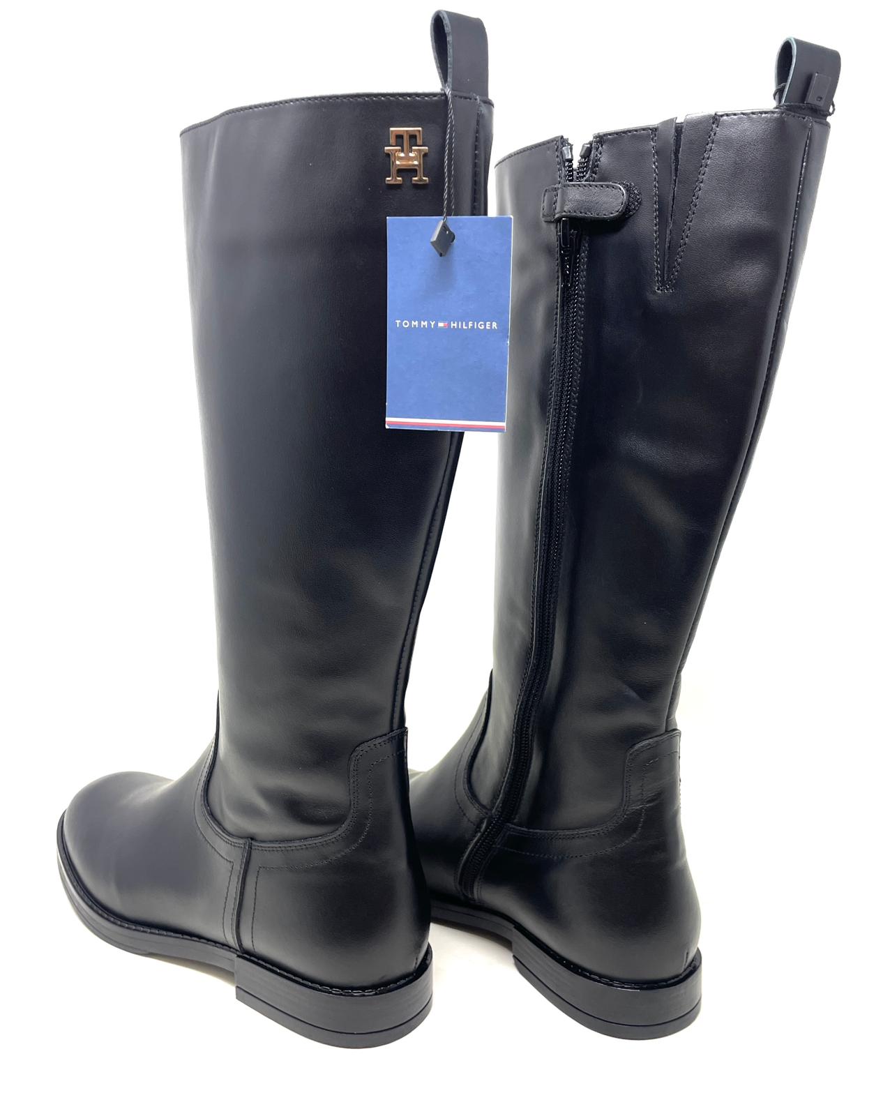 STIVALE TOMMY HILFIGER DONNA NERO - 33591 NERO