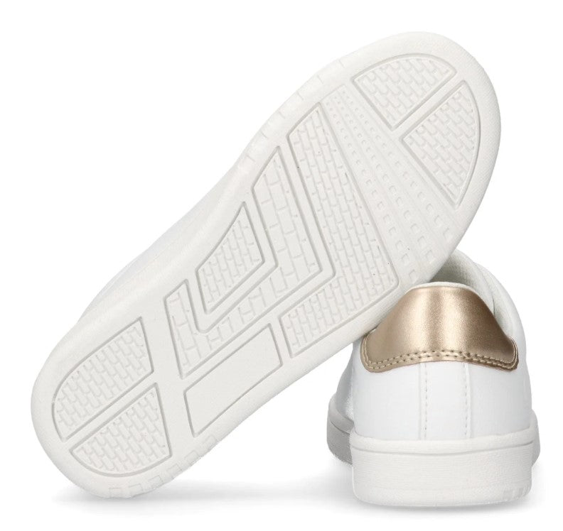 SNEAKERS TOMMY HILFIGER DONNA BIANCO - 33736 BI/ORO