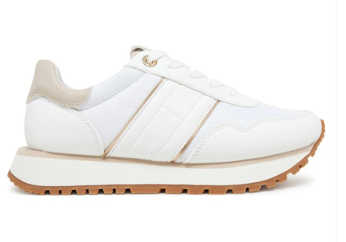 SNEAKERS TOMMY HILFIGER DONNA BIANCO - 33758 BI/BEIGE