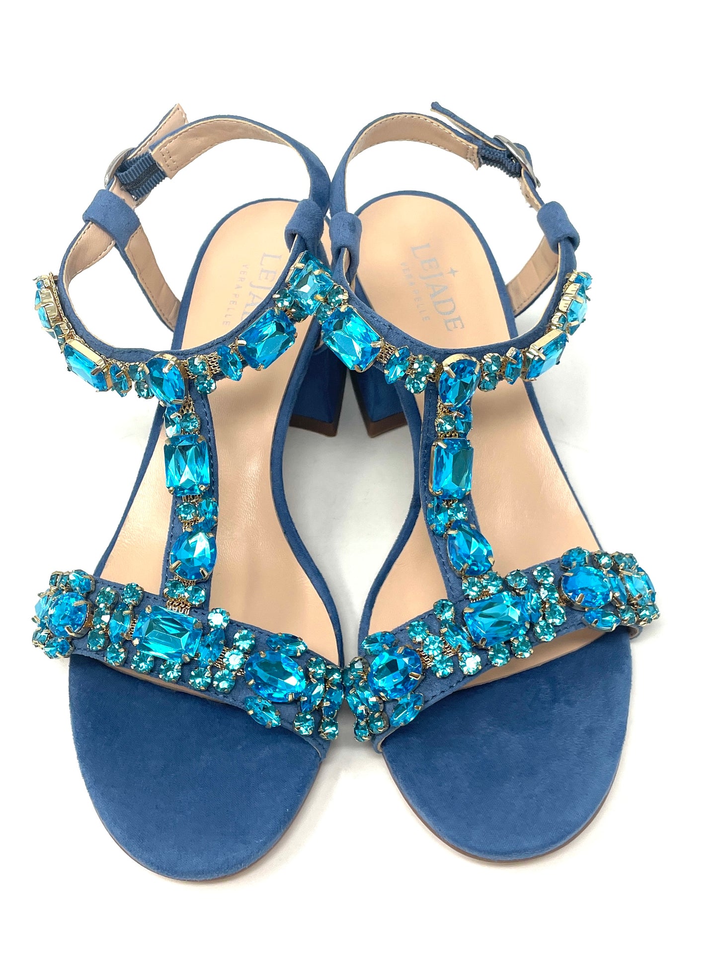 SANDALI CON TACCO LEJADE DONNA AZZURRO - 3376 AZZ