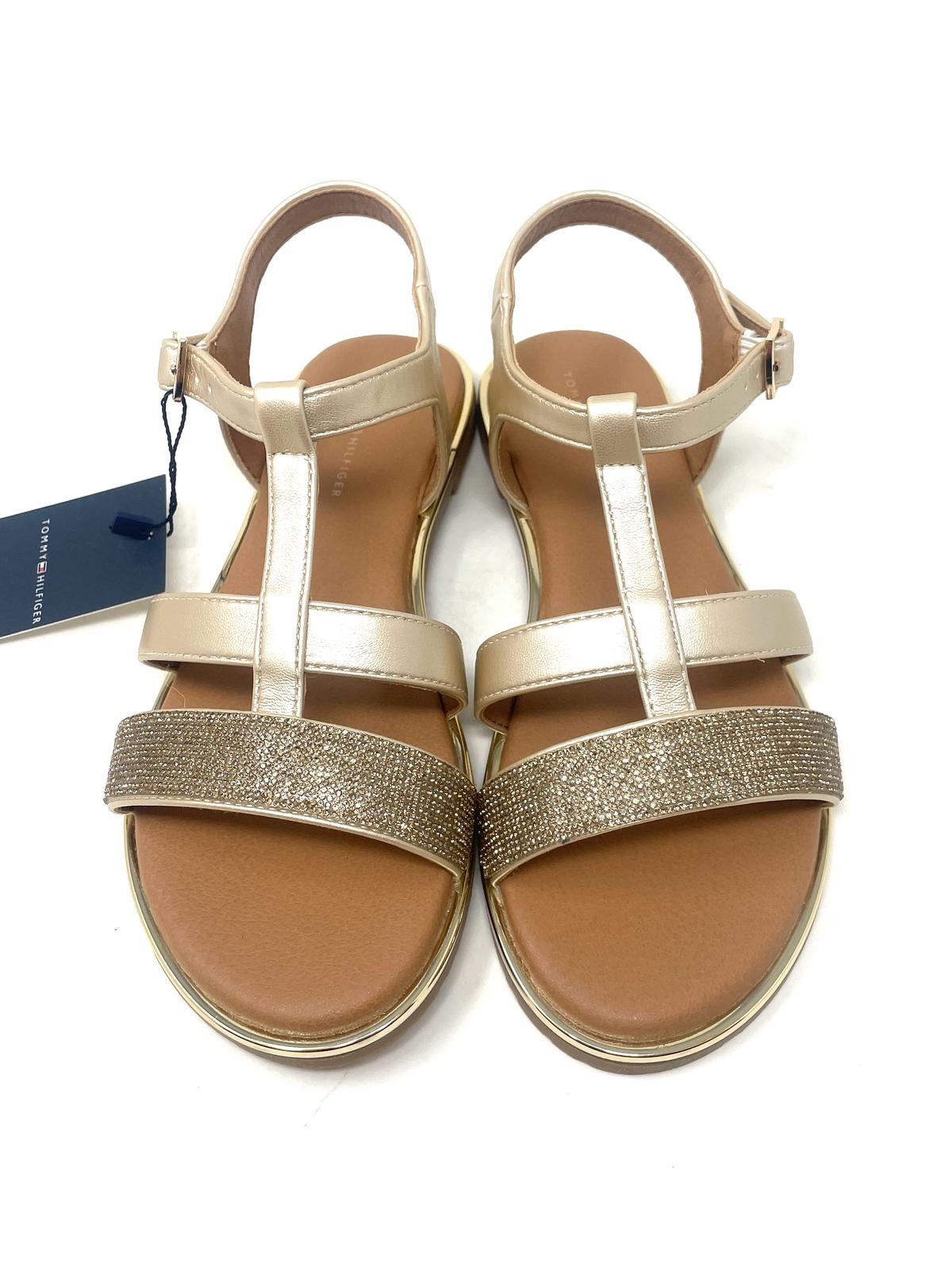 SANDALI TOMMY HILFIGER BAMBINO PLATINO - 33781K PLAT