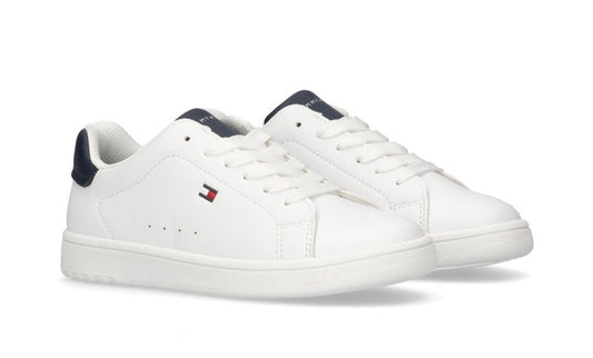 SNEAKERS TOMMY HILFIGER DONNA BIANCO - 33848 BI/BLU