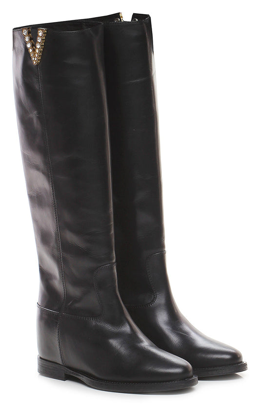 STIVALE VIA ROMA 15 DONNA NERO - 3399 NERO