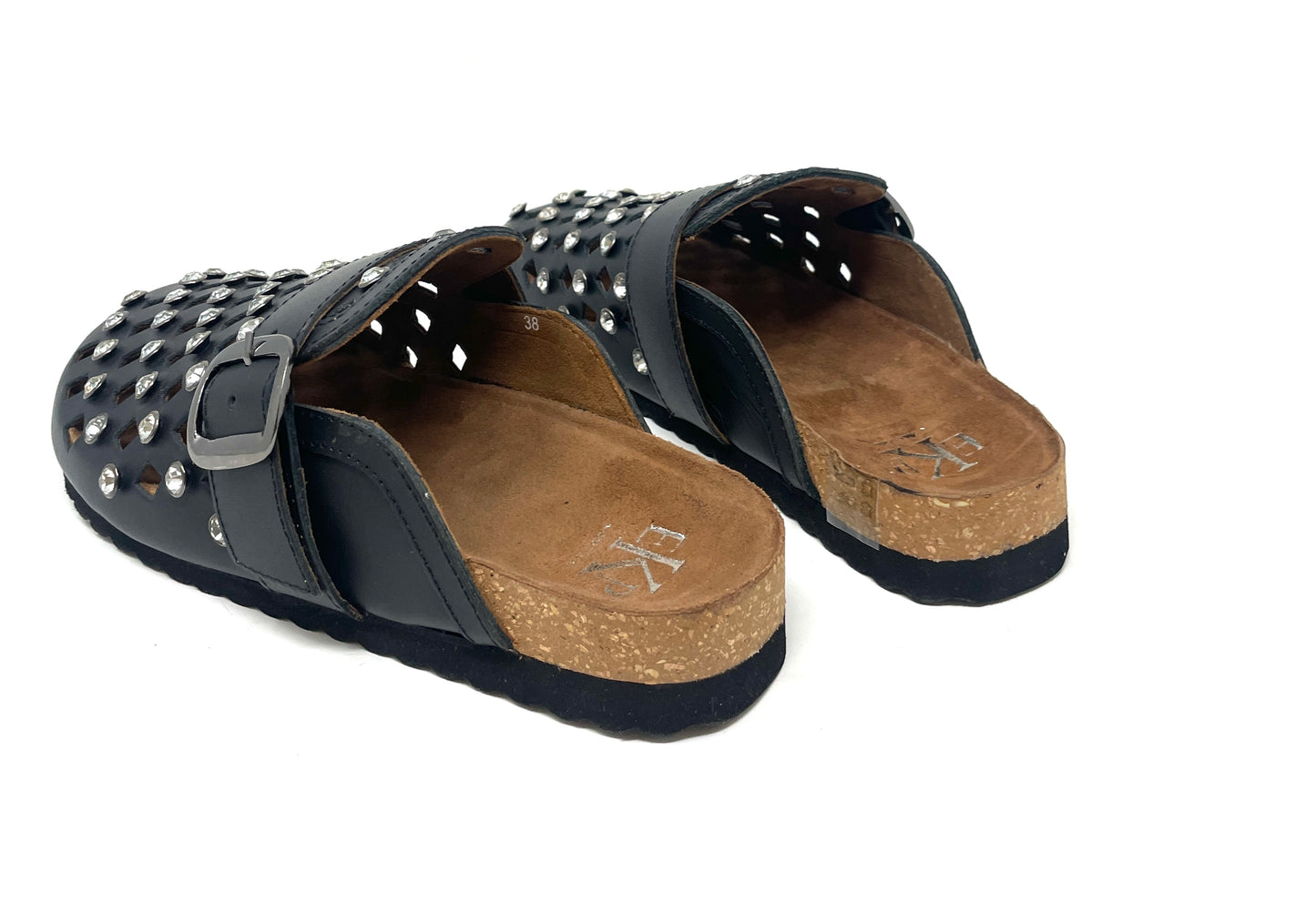 SANDALI BASSI EKP DONNA NERO - 3443 NERO