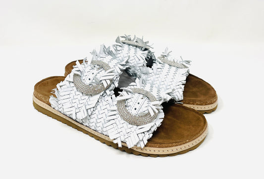 SANDALI BASSI EKP DONNA BIANCO - 3446 BIANCO